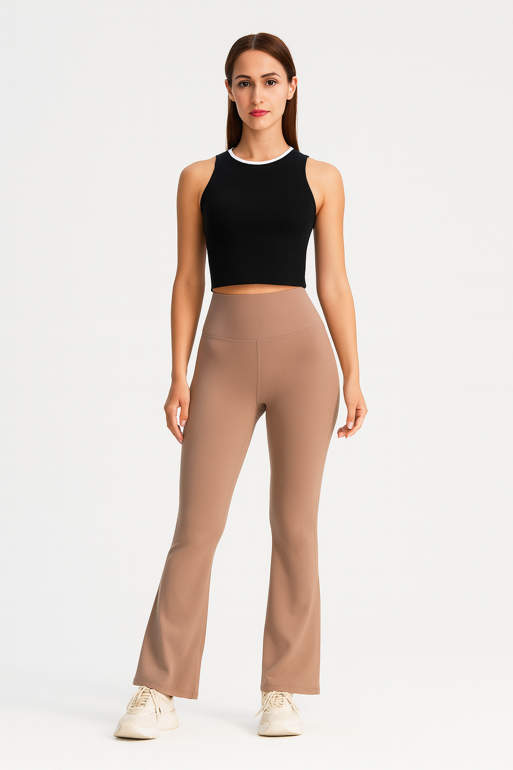 ContourFlex High-Waist Flared Yoga Pants