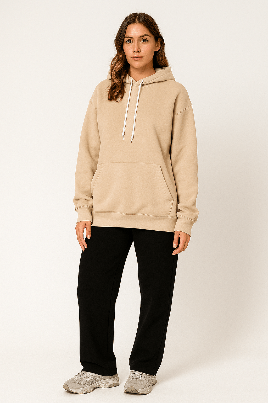 Bible Verse Hoodie with Renaissance Angel Print – Casual Oversized Pullover for Women | Outerwear & Jackets - KOZHIKO