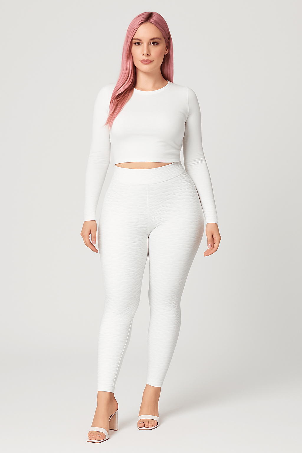 Booty Lifting Scrunch Leggings for Women – Anti - Cellulite, No Pocket | Leggings - KOZHIKO