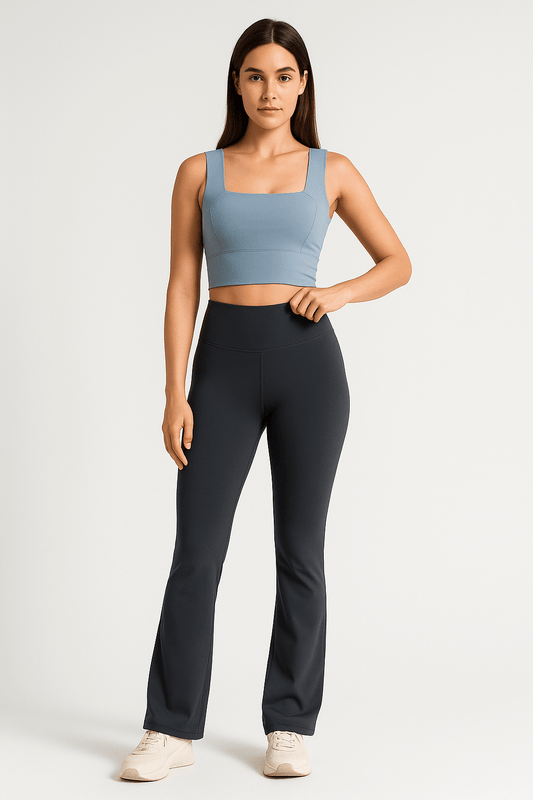 ContourFlex High - Waist Flared Yoga Pants | Leggings - KOZHIKO