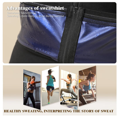 Women's Zip Front Tank Top Shapewear with Sweat - Enhancing Lining | Shapewear - KOZHIKO